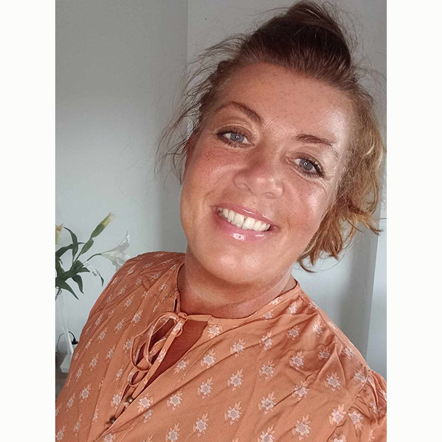 Boho Chic Blus med Knäppning